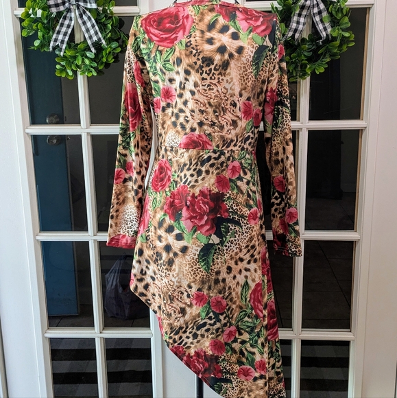 New Cheetah Asymmetrical Top - Picture 2 of 2